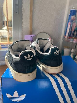 Adidas Campus Negras talla 40 Originales y caja