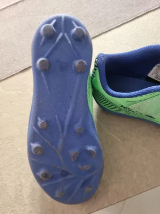 Scarpe calcio bambino verdi