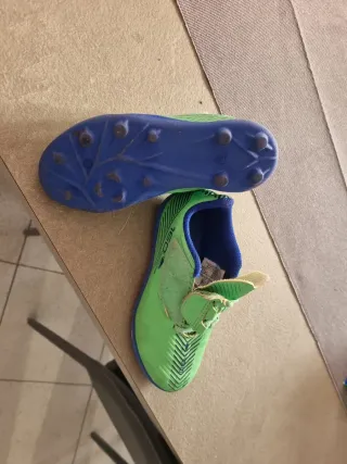 Scarpe calcio bambino verdi