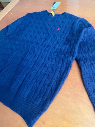 Jersey Polo Ralph Lauren Azul Marino Nuevo