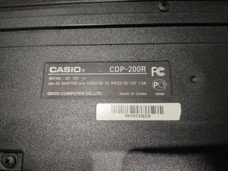 Piano Digital Casio CDP-200R (1 tecla a reparar)