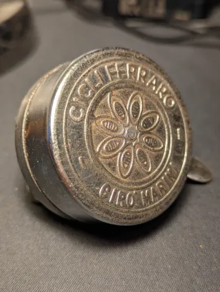 Campanello Bici Vintage Cromato Cicli Ferraro