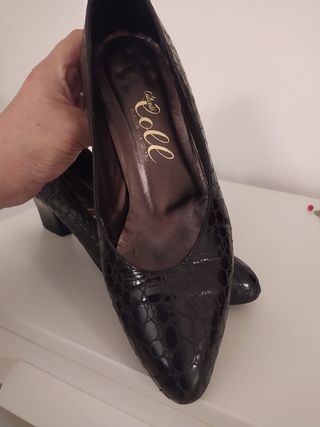 Zapatos de vestir negros talla 37