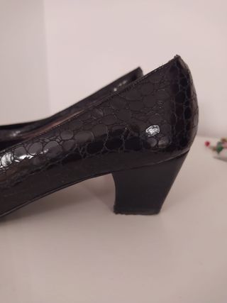 Zapatos de vestir negros talla 37
