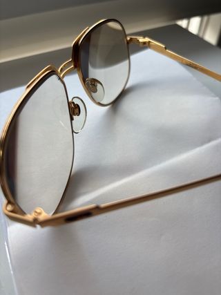 Gafas Vintage Cazal Doradas y Marrones