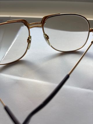 Gafas Vintage Cazal Doradas y Marrones