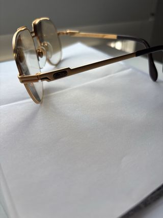 Gafas Vintage Cazal Doradas y Marrones