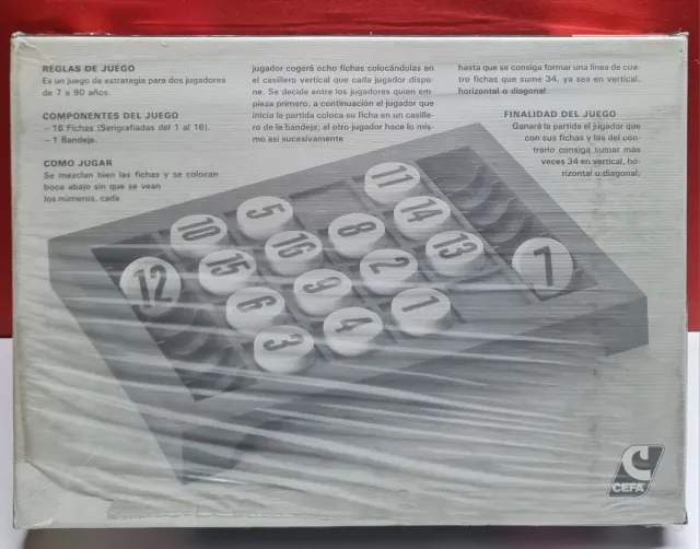 4 Juego de mesa Antiguos NUEVOS