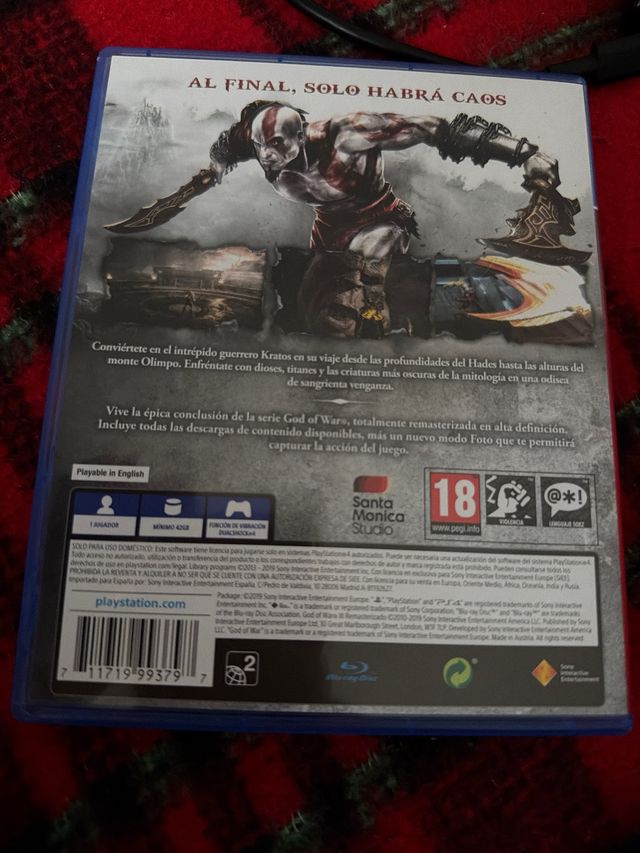 God of War Remasterizado PS4