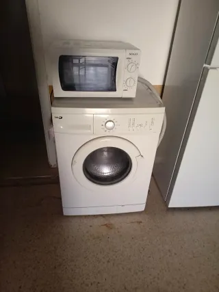 Lavadora ,Nevera y microondas Sogo