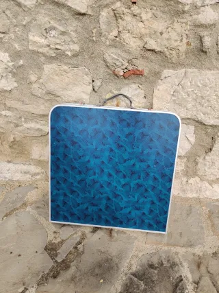 Tavolo e 4 Sedie Pieghevoli da Campeggio