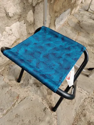 Tavolo e 4 Sedie Pieghevoli da Campeggio