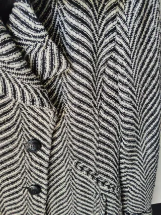 Abrigo estampado chica