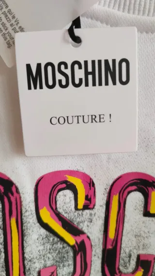 Maglia Moschino Orsetto This is not a toy