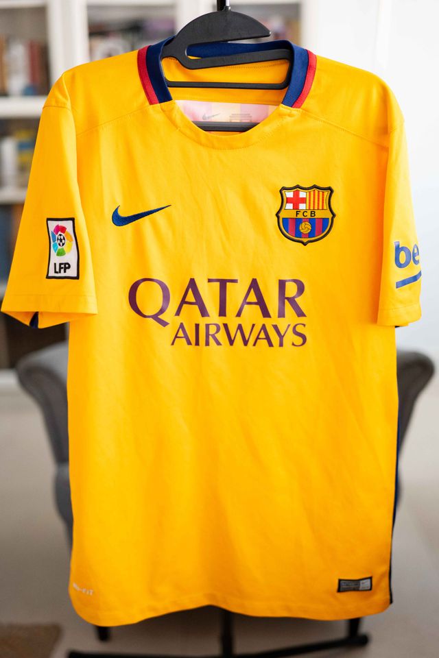 ORIGINAL F.C. BARCELONA 2015-16 CAMISETA FUTBOL M