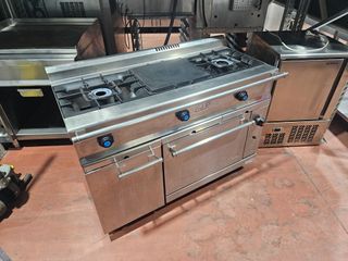 Cocina JEMI 3 fuegos + horno