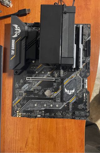 Placa Base, procesador, disipador y ram