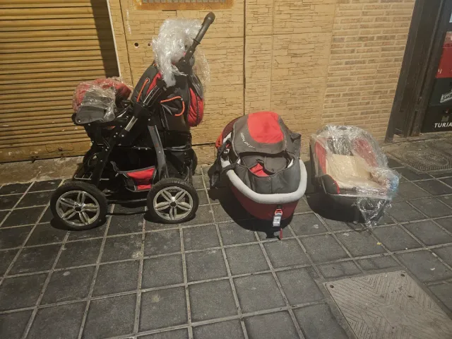 Carrito de bebé completo