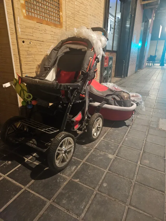 Carrito de bebé completo