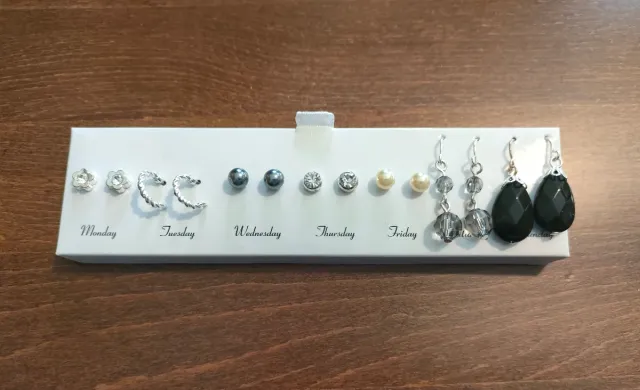 Set Orecchini Giornalieri