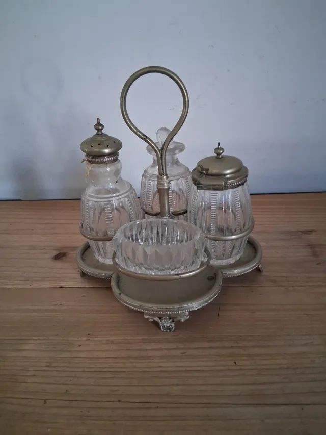 Centrotavola Antico Vintage Sale e Pepe