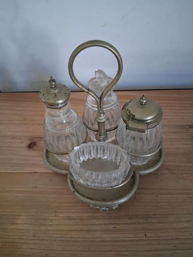 Centrotavola Antico Vintage Sale e Pepe