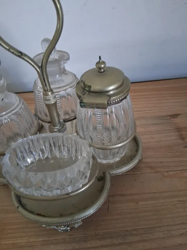 Centrotavola Antico Vintage Sale e Pepe