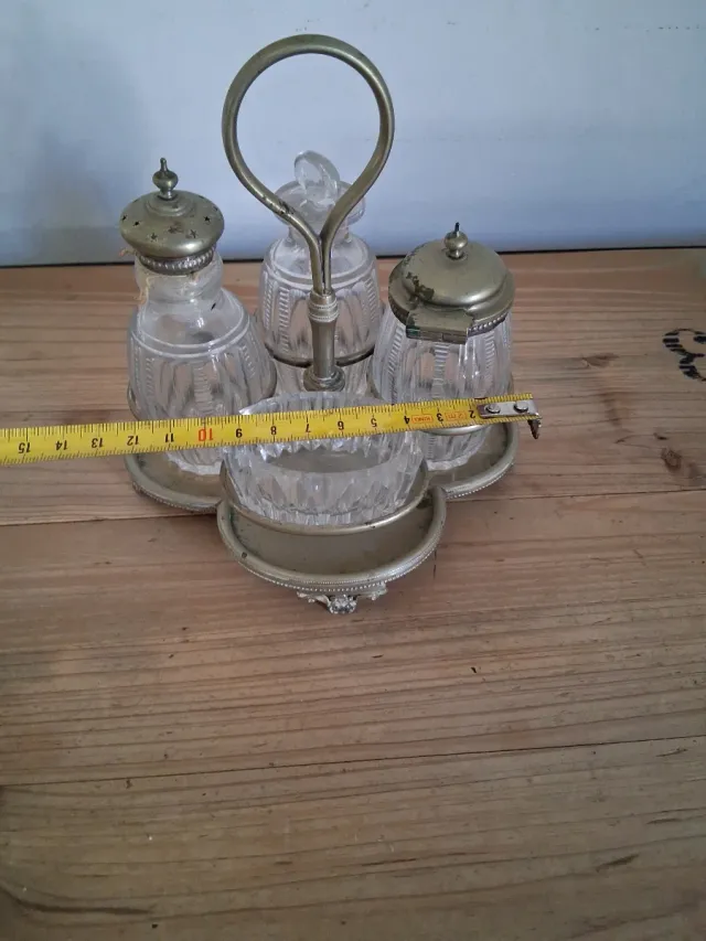 Centrotavola Antico Vintage Sale e Pepe