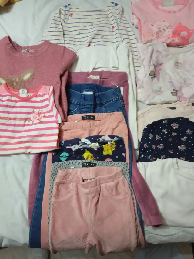 Lote Ropa Niña 3-4 Años