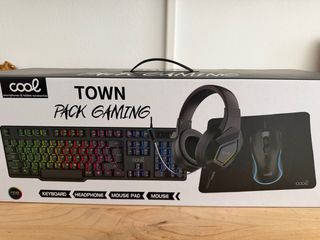Pack Gaming Cool Town: Tastiera, Mouse e Cuffie