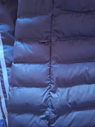 Cazadora Adidas gris mujer