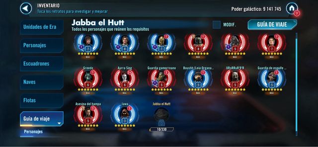Account Star Wars Galaxy of Heroes (EA)