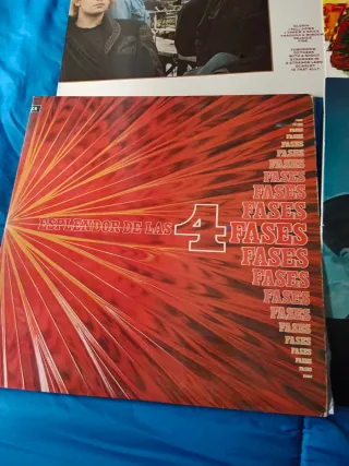 Lote 4 Vinilos U2 october , Ennio Morricone, Carlo