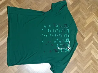 Camiseta Reebok Hombre Talla L Verde