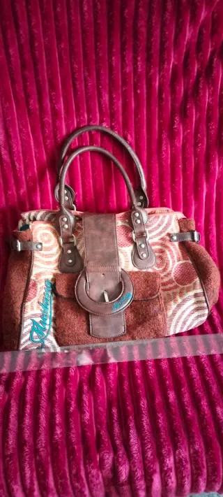 Bolso Mustang Marrón Multicolor