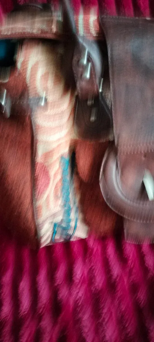 Bolso Mustang Marrón Multicolor