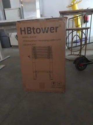 Escalera Aluminio Telescópica 2.6M