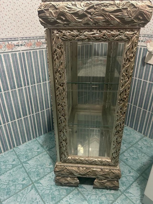 Vetrina espositiva oro/argento