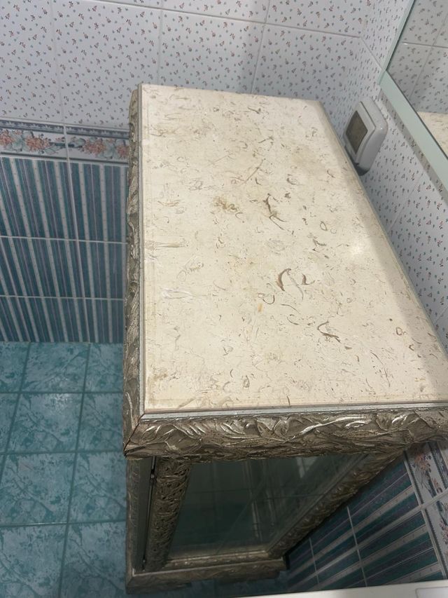 Vetrina espositiva oro/argento