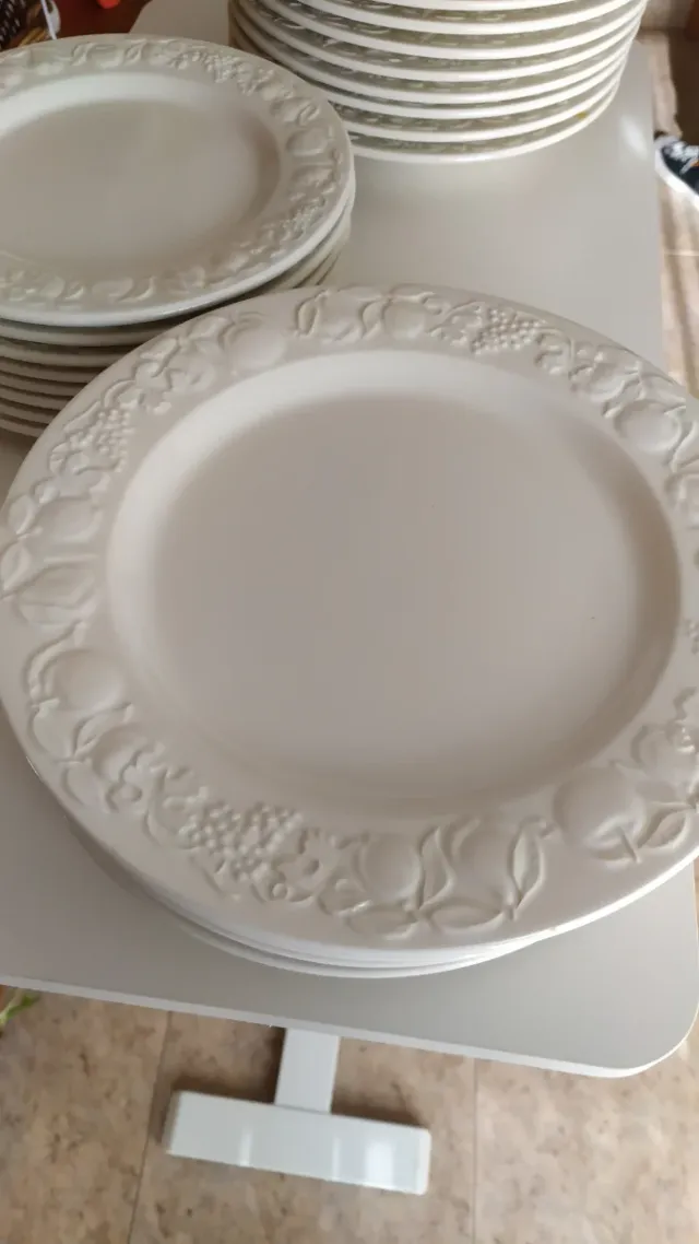 Vajilla Franco Giorgi porcelana