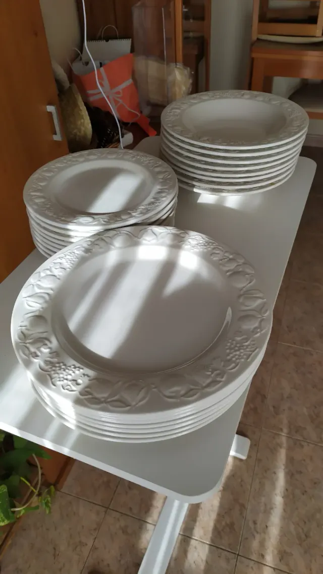 Vajilla Franco Giorgi porcelana