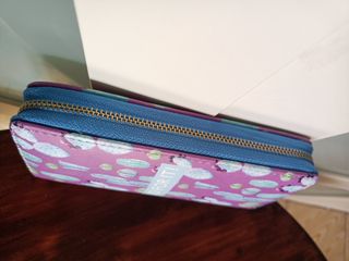 Cartera monedero cactus morado