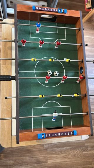 Futbolín de mesa