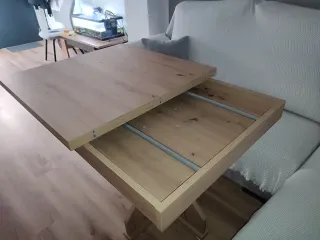 Mesa Roble 90x90 Extensible 1.80 - 150€