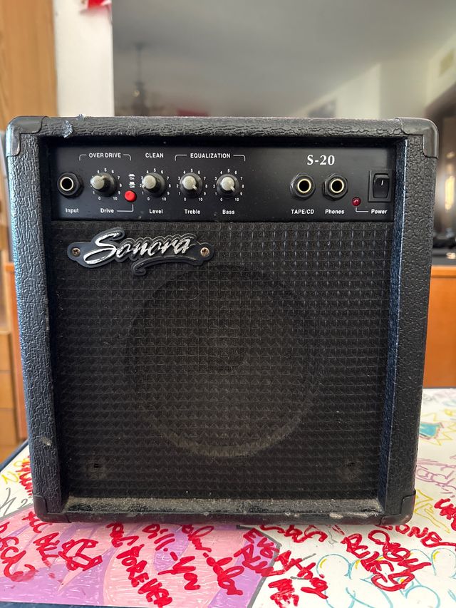 amplificador sonora s-20