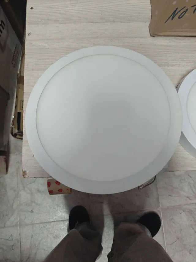 Pacchetto di plafoniere LED rotonde