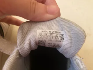Scarpe Adidas bimbo velcro bianche