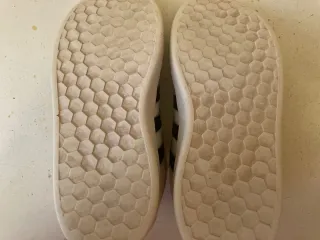Scarpe Adidas bimbo velcro bianche