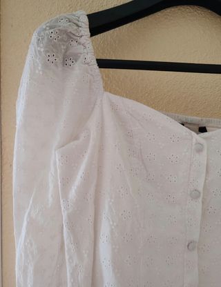 Top Ibicenco Blanco Talla S