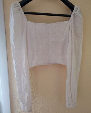 Top Ibicenco Blanco Talla S